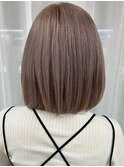 イメチェンヘアスタイルホワイトブロンド外ハネボブ美髪のススメ