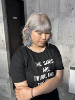 メゾン 心斎橋店(Maison)&nbsp;夏に涼しいホワイトグレージュ×ペールブルー！