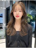 小顔レイヤーカットミディアムレイヤーレイヤーロング【日本橋】