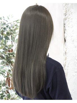 アリー 原宿 表参道(ALLY) ALLY松村 最近の人気カラーオリーブグレージュ