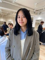 カナージュ(Canage) 暗めカラー艶髪ブルーブラック