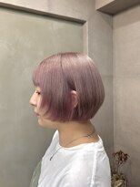 ファビ 渋谷(Fab) くびれヘア/暗めカラー/アプリコットオレンジ/縮毛矯正