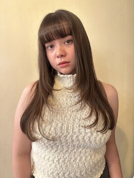 ランプ 代官山(the lamp) レイヤー透明感大人可愛いアッシュベージュショコラブラウン