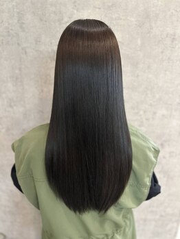 【南柏駅1分】美髪＆艶を叶える『オイルストレート』で縮毛のイメージを払拭！ごわつかない手触りを実感♪