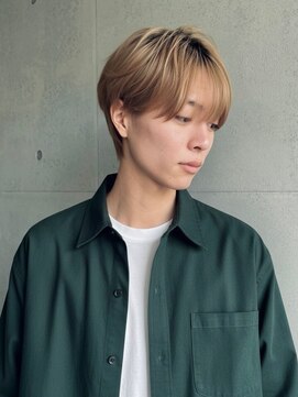 ネイト(Neit) ミルクティーブロンドオリーブベージュメンズカラー