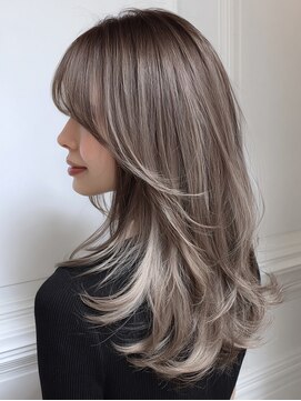 ラ ブーケ 大垣店(La Bouquet) 透け感ハイライトで叶う上品グレージュ