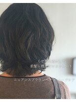 ナギ(Nagi)&nbsp;￥くせ毛をいかした大人ニュアンスボブ/