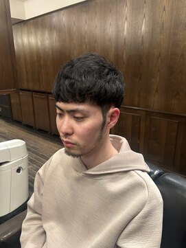 ザバーバー 青山(THE BARBER) 【ノーセットでも決まる】エッジの効いたフィットマッシュ