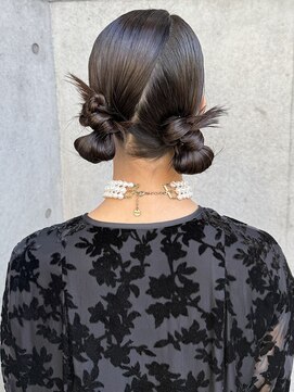 MRN. 新宿西口 ヘアセット/ツインアレンジ/パーティアレンジ/結婚式