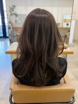 オートル 綱島店(AUTRE by FUGA hair)&nbsp;アッシュベージュ軽やかレイヤーロングヘア/20代/30代/40代/50代