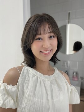 マッシュ 天王寺あべの(MASHU) ブルベもイエベにも似合う◎ミントグレージュ【天王寺/あべの】