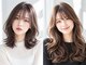 アルテ ヘア(Arte hair)の写真/顔周りのに合わせカットで小顔見せ。レイヤー×ハイライトで軽やかな動きを演出してね♪