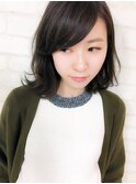黒髪☆エアリーミディアム
