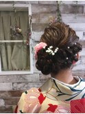 ♪卒業式ヘアセット♪アップスタイル