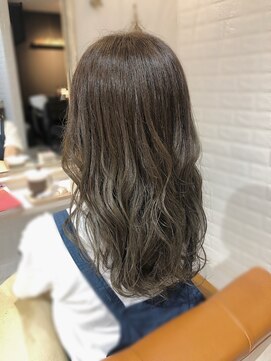 ルルカ ヘアサロン(LuLuca Hair Salon) LuLucaお客様☆スナップ  ほんのりオリーブグラデーション