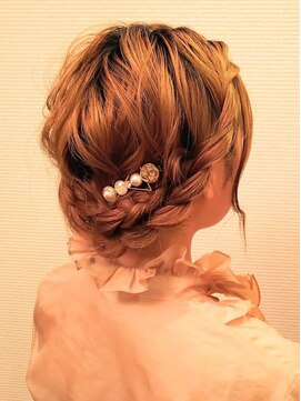 メリカ(Hair salon Merika) キュートで可愛い編み込みstyle*