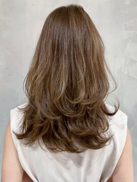 アイティー バイ アルバム 中野店(IT by ALBUM) ロングくびれヘア顔周りレイヤー美髪韓国ヘア_ba302932