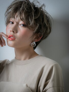 カバーヘア ブリス 北浦和(COVER HAIR bliss) 透け感ハイライトクールショートマッシュw北浦和20代30代40代