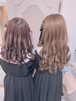 アチーブ エムプラス 茶屋町店(Achieve m +)&nbsp;ハートヘアセット(梅田茶屋町ヘアセット専門店Achieve m＋)