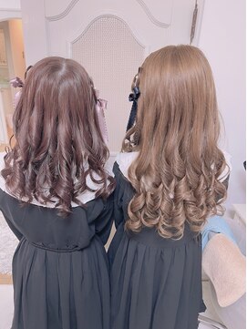 アチーブ エムプラス 茶屋町店(Achieve m +) ハートヘアセット(梅田茶屋町ヘアセット専門店Achieve m＋)