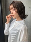 【20・30代おすすめ♪】小顔×イルミナカラー×黒髪×グレージュ