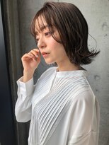 アコロン(acoron)&nbsp;【20・30代おすすめ♪】小顔×イルミナカラー×黒髪×グレージュ