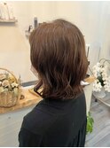 大人艶感たっぷりパーマスタイル