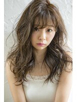 ミエル ヘア 新宿(miel hair)&nbsp;〈mielhair新宿〉無造作　ロング　アッシュ　イルミナ【新宿】