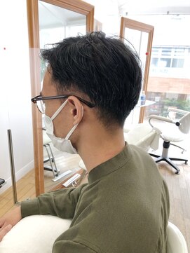 ヘッズ 本八幡店(HEADS) MEN'S HAIR  センターパート　ツイストスパイラル　韓国マッシュ