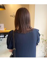 ビアノバ(via nova)&nbsp;ピンクパープルアッシュ