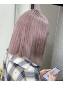 柔らかピンクグレージュ