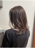 インナーカラーグレージュ