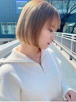 ロンド シャルム 吉祥寺(Lond charme)&nbsp;透明感カラーベージュショコラアッシュヘルシーストレートボブ