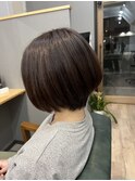 【後頭部に自然な丸みを】ショートボブ