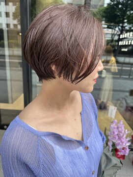 ハルキミナト ジャパン ヨコハマ(HARUKI MINATO japan YOKOHAMA) 大人前下がりショート/横浜馬車道【20代30代40代50代】