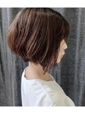 ふんわりボブスタイル