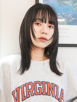 メメント(mement)の写真/【髪質改善】髪質に合わせて最適な薬剤を使用。髪の癖や広がりを抑えてダメージレスに艶のあるストレートに