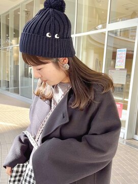 ケーツー あべのキューズモ-ル店(K-two) 透明感グレージュカラー*ナチュラルレイヤーカット*顔周りカット