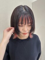 メル ヨコハマ(MeL)&nbsp;前髪×inner color ◎lavender pink