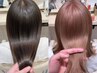 **【林原指名】■カット+プレミアムケアカラー+髪質改善トリートメント
