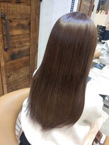 ロンドローズ 名古屋(Lond damaskRose)&nbsp;ブリーチ 学割 オリーブベージュ レイヤーカット リタッチ503