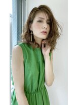 クラン 六甲道(Chlan)&nbsp;オリーブブラウン×かきあげミディアム