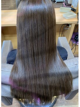 ヘアスペース エーアイアール(Hair Space A.I.R) アッシュベージュ×水素トリートメント