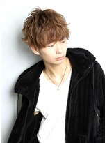 マルフェ 天王寺(marfe)&nbsp;【marfe】フェザーショート＿波打ちパーマ＿ニュアンスデザイン