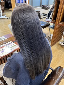 ブリッツ レボ(BLITZ-REVO) ワンブリーチで作る暗めブルーグレー！