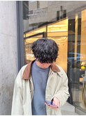 波巻きパーマツイストスパイラルスパイラルパーマ