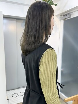 イコ 表参道原宿(ico) オリーブグレージュ イルミナカラー レイヤーカット