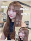 ☆ワンカールで可愛いレイヤーカット ショコラブラウンカラー☆