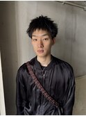 メンズショート×スパイキーショート