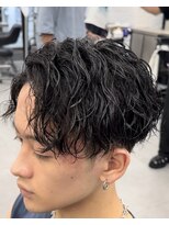 緩めスパイラルセンターパート